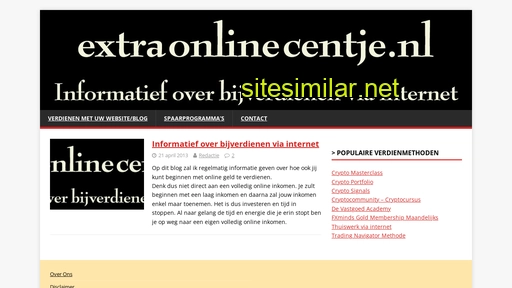 extraonlinecentje.nl alternative sites