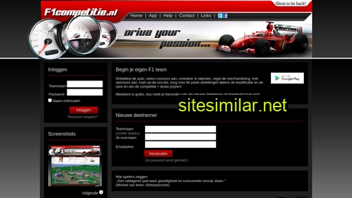 F1competitie similar sites