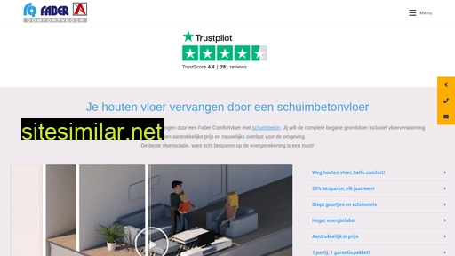 fabercomfortvloer.nl alternative sites