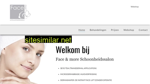 faceandmore.nl alternative sites