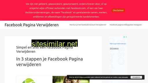 facebookpaginaverwijderen.nl alternative sites