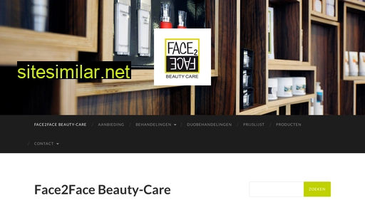 facetofacebeautycare.nl alternative sites