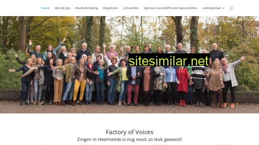 factoryofvoices.nl alternative sites
