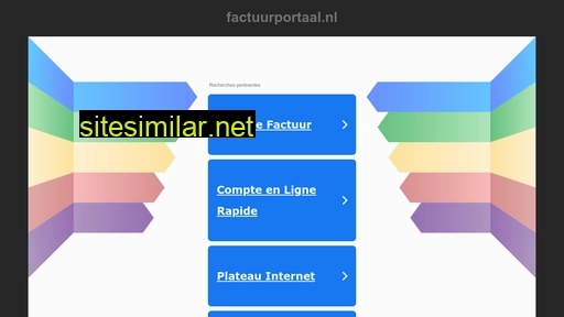 factuurportaal.nl alternative sites