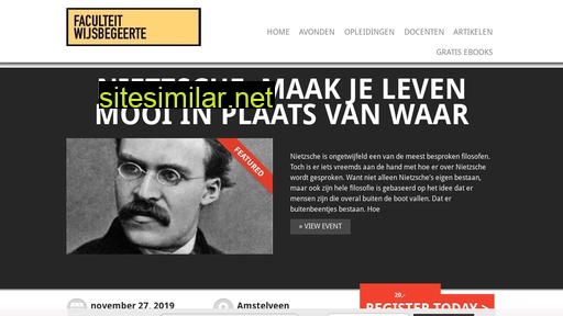 faculteitwijsbegeerte.nl alternative sites