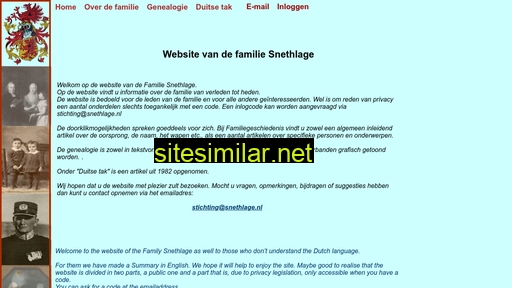 familie-snethlage.nl alternative sites