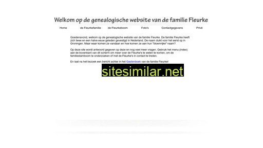 familiefleurke.nl alternative sites