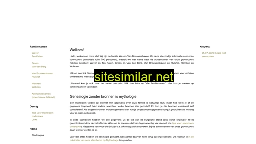 familiewever.nl alternative sites