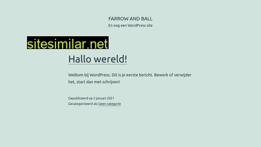 farrowandball.nl alternative sites