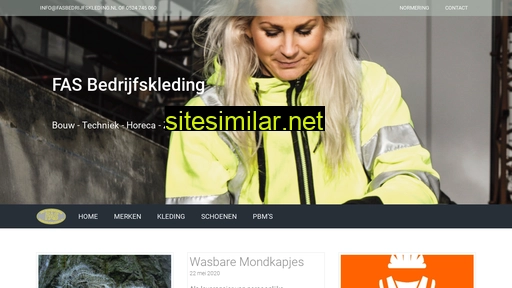 fasbedrijfskleding.nl alternative sites