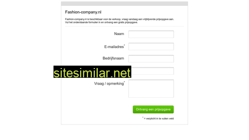 Fashion-company similar sites