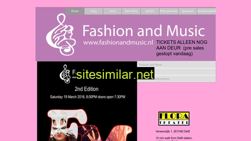 fashionandmusic.nl alternative sites
