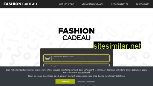 fashioncadeau.nl alternative sites
