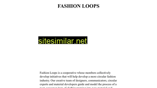 fashionloops.nl alternative sites