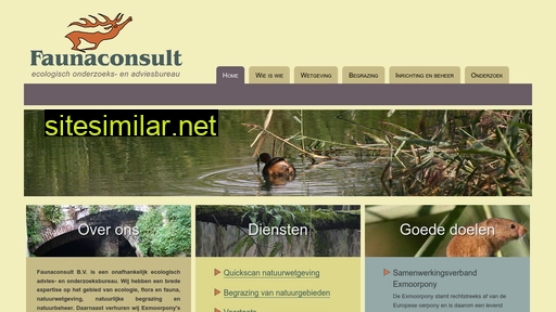 faunaconsult.nl alternative sites
