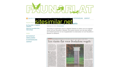 faunaflat.nl alternative sites