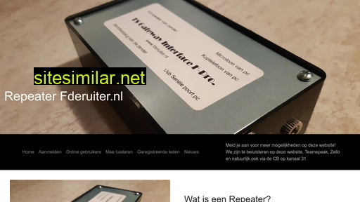 fderuiter.nl alternative sites