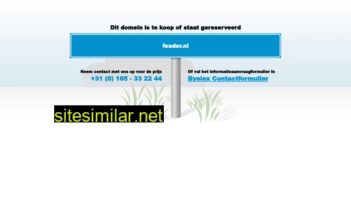 feader.nl alternative sites