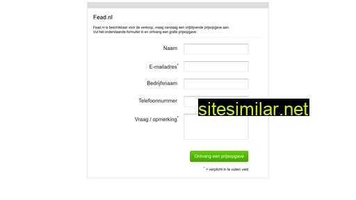 fead.nl alternative sites