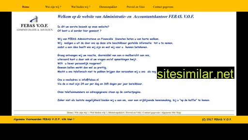 febas.nl alternative sites