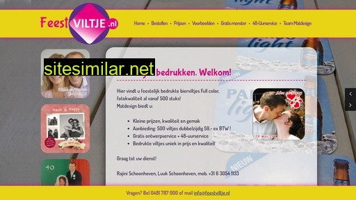 feestviltje.nl alternative sites