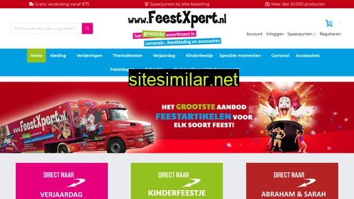 Feestxpert similar sites
