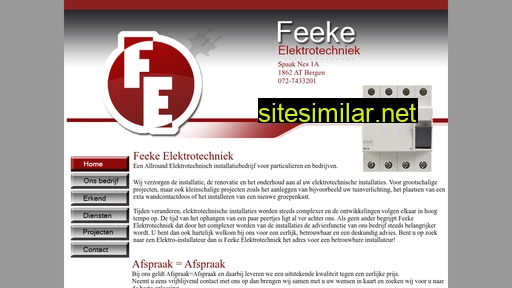 feekeelektrotechniek.nl alternative sites
