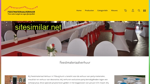 feestmateriaalverhuur.nl alternative sites
