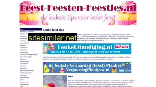 feest-feesten-feestje.nl alternative sites