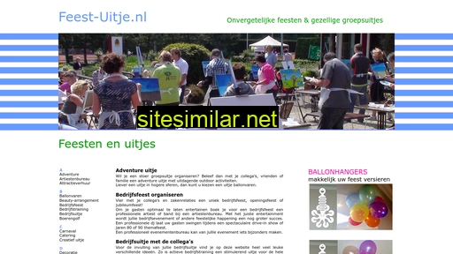 feest-uitje.nl alternative sites