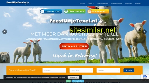 feestuitjetexel.nl alternative sites