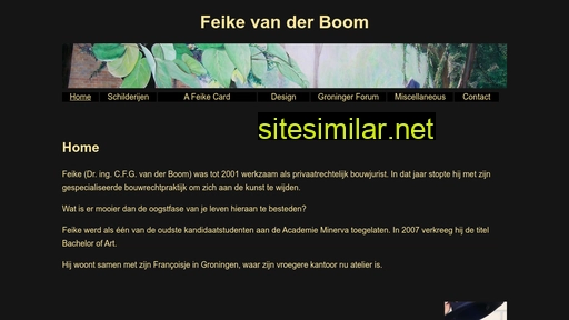 feikevanderboom.nl alternative sites