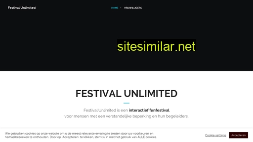 festivalunlimited.nl alternative sites