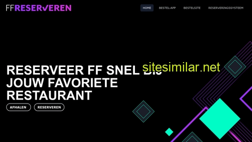 ffreserveren.nl alternative sites