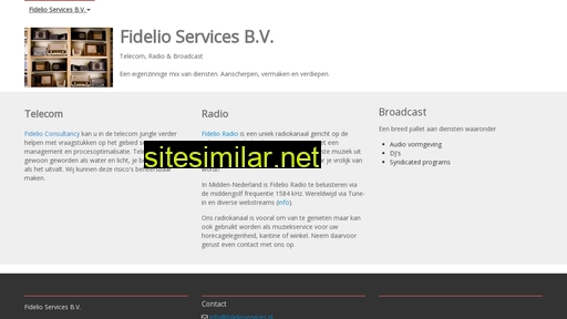fidelioservices.nl alternative sites