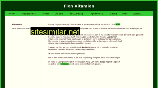 fienvitamien.nl alternative sites