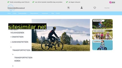fietsenwinkeldiscounter.nl alternative sites