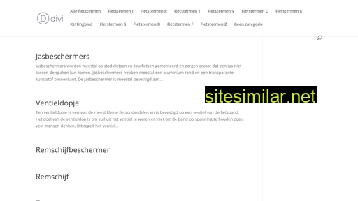 fietstermen.nl alternative sites
