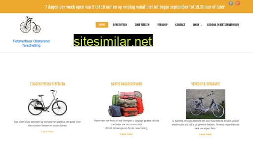 fietsverhuur-oosterend.nl alternative sites