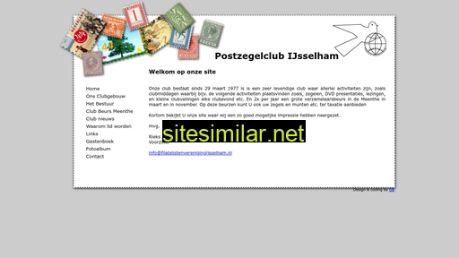 filatelistenverenigingijsselham.nl alternative sites