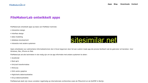 filemakerlab.nl alternative sites
