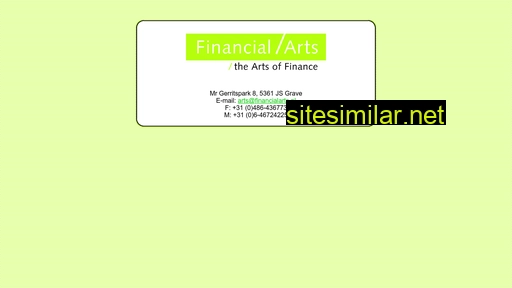 Financialarts similar sites