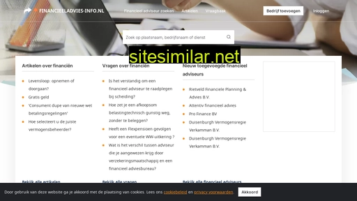 financieeladvies-info.nl alternative sites