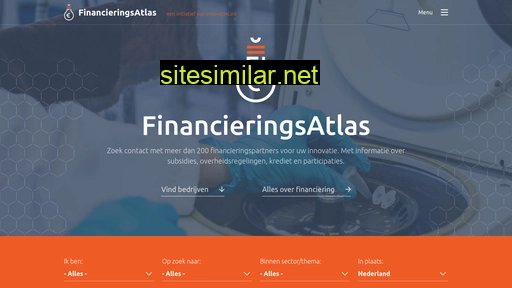 financieringsatlas.nl alternative sites