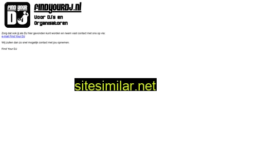 findyourdj.nl alternative sites