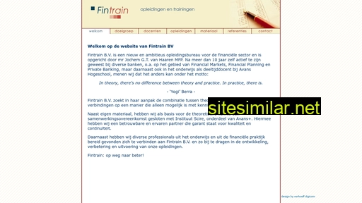 fintrain.nl alternative sites