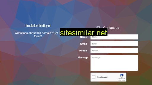 fiscaledoorlichting.nl alternative sites