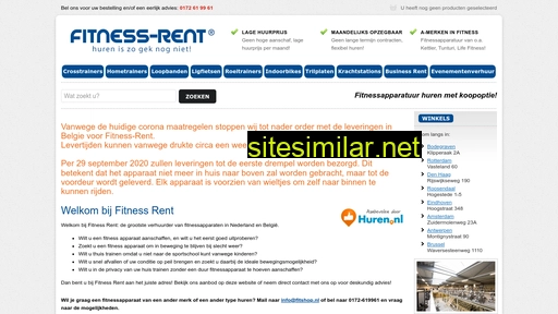 fitness-rent.nl alternative sites