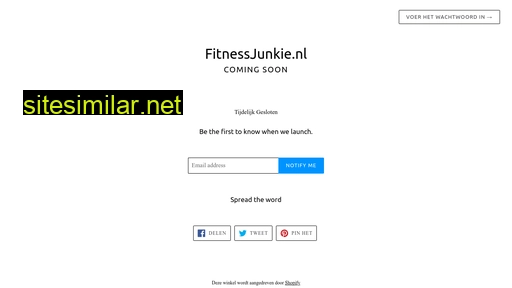 fitnessjunkie.nl alternative sites