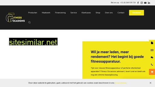 fitnessoccasions.nl alternative sites